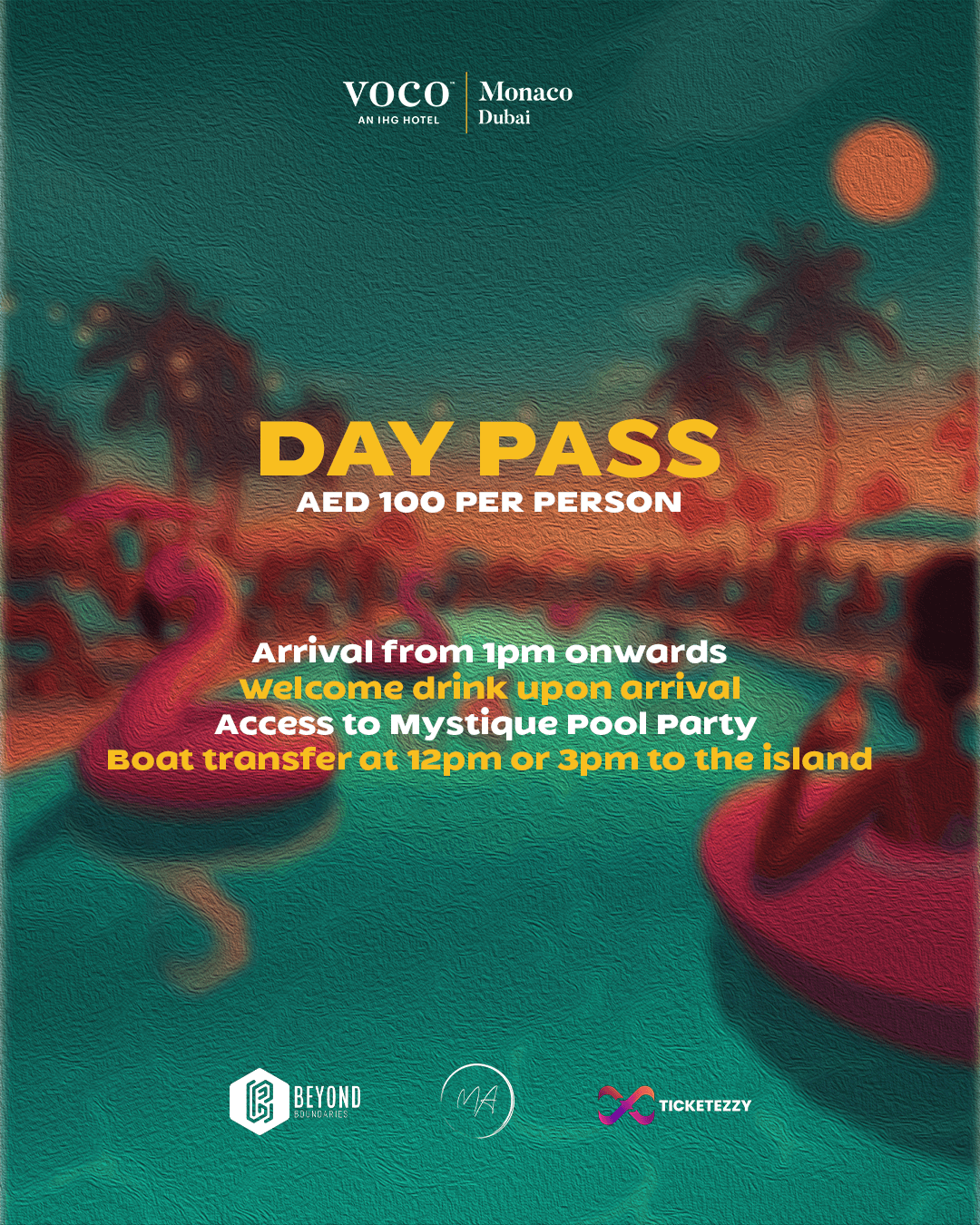 Island Brunch and Mystique Pool Party - Ticketezzy