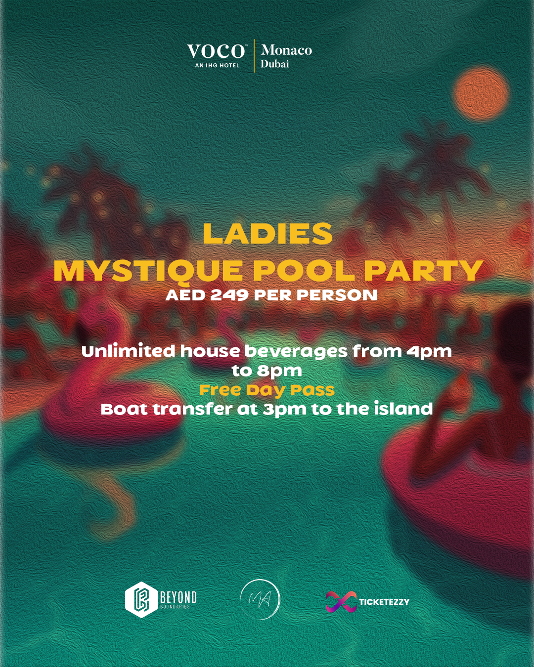 Island Brunch and Mystique Pool Party