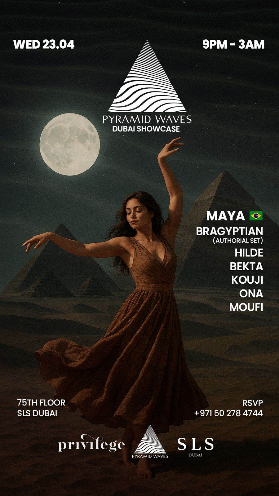 Pyramid Waves: Dubai Showcase - Ticketezzy