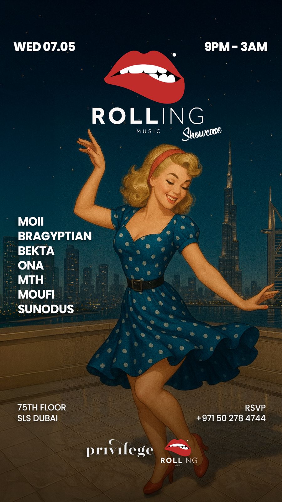 ROLLING MUSIC SHOWCASE