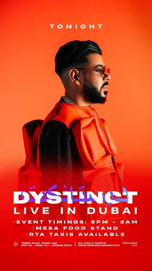 Dystingt Live in Dubai - Ticketezzy