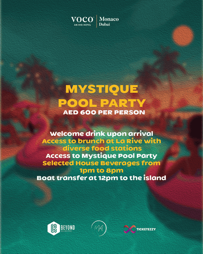 Island Brunch and Mystique Pool Party - Ticketezzy