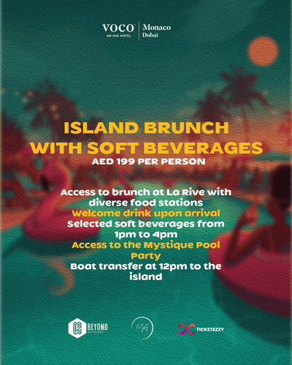 Island Brunch and Mystique Pool Party - Ticketezzy