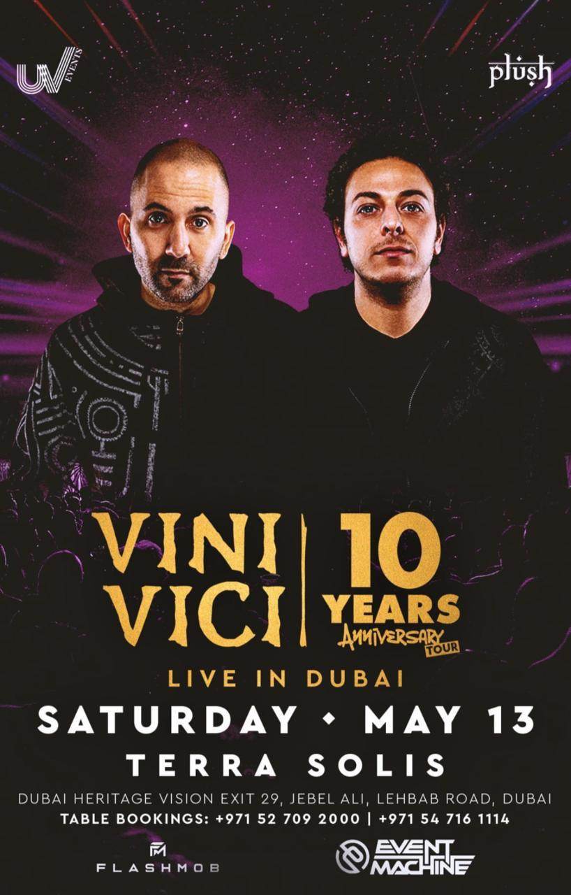 Vini Vici in Dubai - Ticketezzy