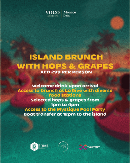 Island Brunch and Mystique Pool Party - Ticketezzy