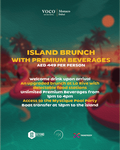 Island Brunch and Mystique Pool Party - Ticketezzy