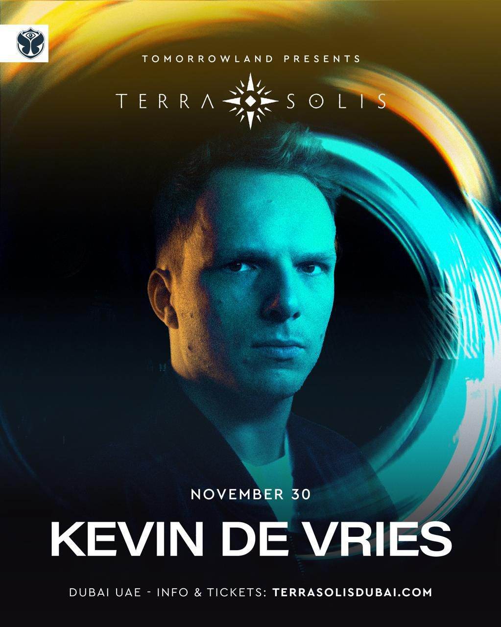 Kevin de Vries @ Terra Solis - Ticketezzy